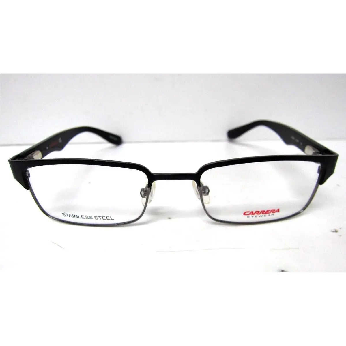 Carrera CA7605 0J0P Eyeglasses Frame 47-17-130 Black Youth Spring Temples