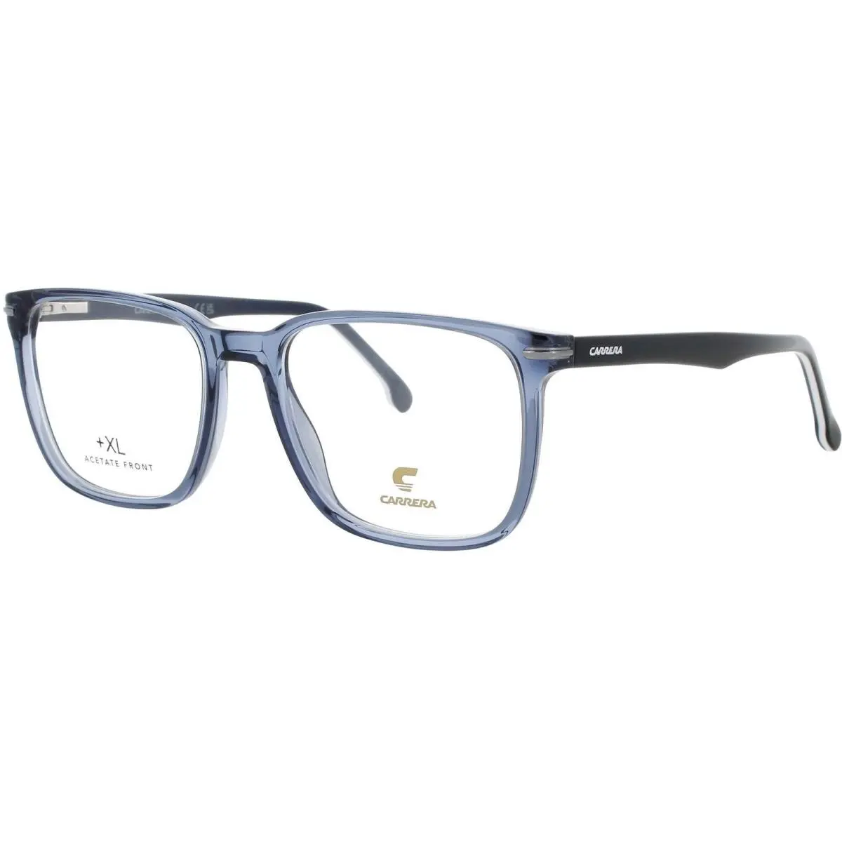 Carrera Men`s Eyeglasses Blue Acetate Square Shape Full Rim Frame 309 Pjp