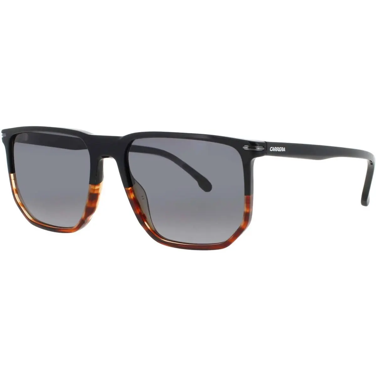 Carrera Men`s Sunglasses Square Black Havana Acetate Full Rim Frame 329/S WR7/9O