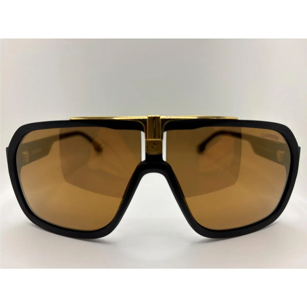Carrera 1014/S 0I46 K1 Black Gold Sunglasses 64-10-135