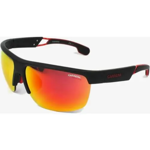 Carrera CA 4005 Sunglasses Mat Blk Red / Red Mir 65-16-125 CA4005-003
