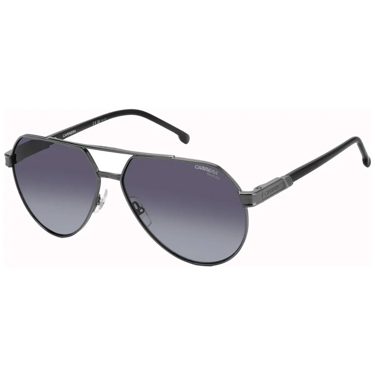 Carrera Polarized Men`s Pilot Sunglasses w/ Gradient Lenses - CA1067S 0KJ1 WJ