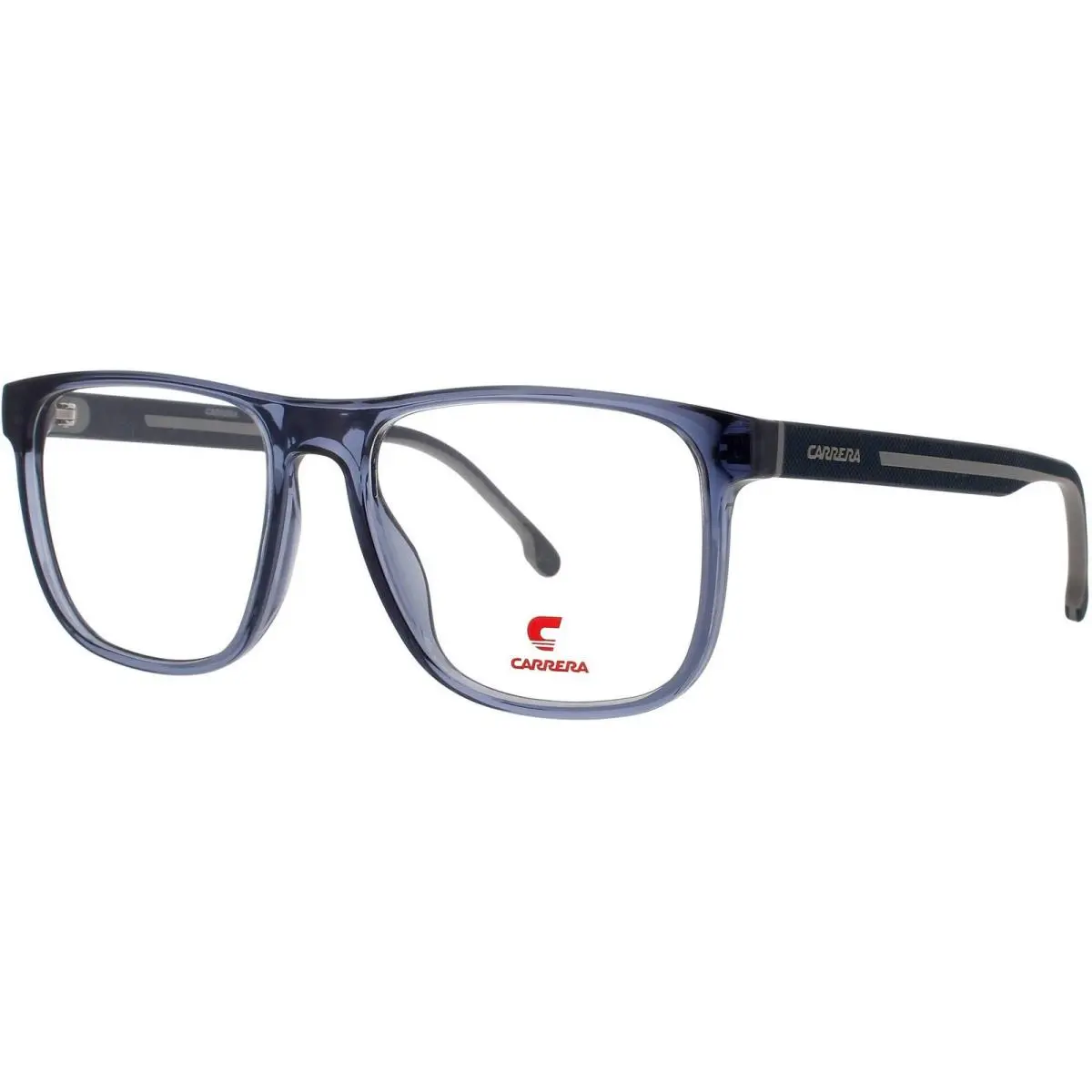 Carrera Men`s Eyeglasses Blue Grey Plastic Full Rim Square Shape Frame 8892 XW0