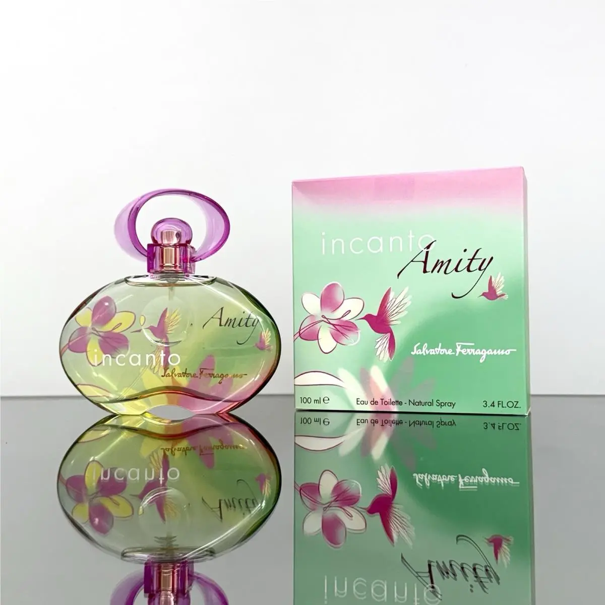 Salvatore Ferragamo Incanto Amity For Women 3.4oz Edt Spray HE16