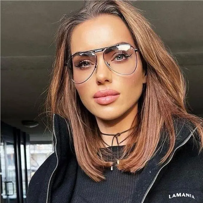 BB0244S 004 Balenciaga Grey Metal Aviator Unisex Balenciaga Sunglasses