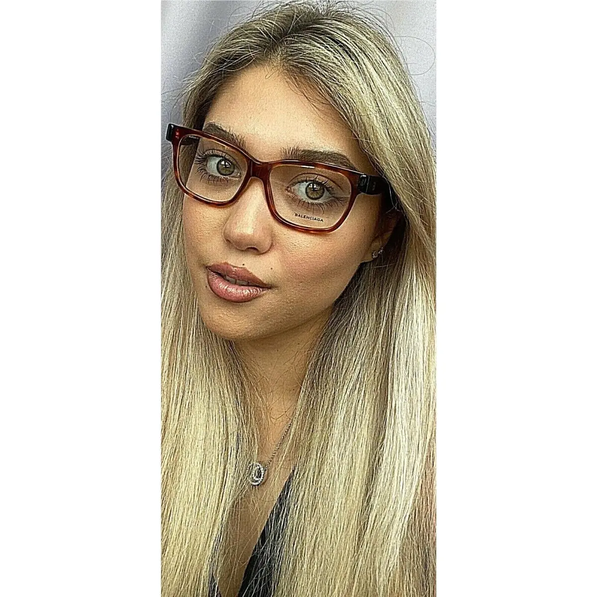 Balenciaga BA 503 053 53mm Tortoise Women`s Eyeglasses Frame Italy