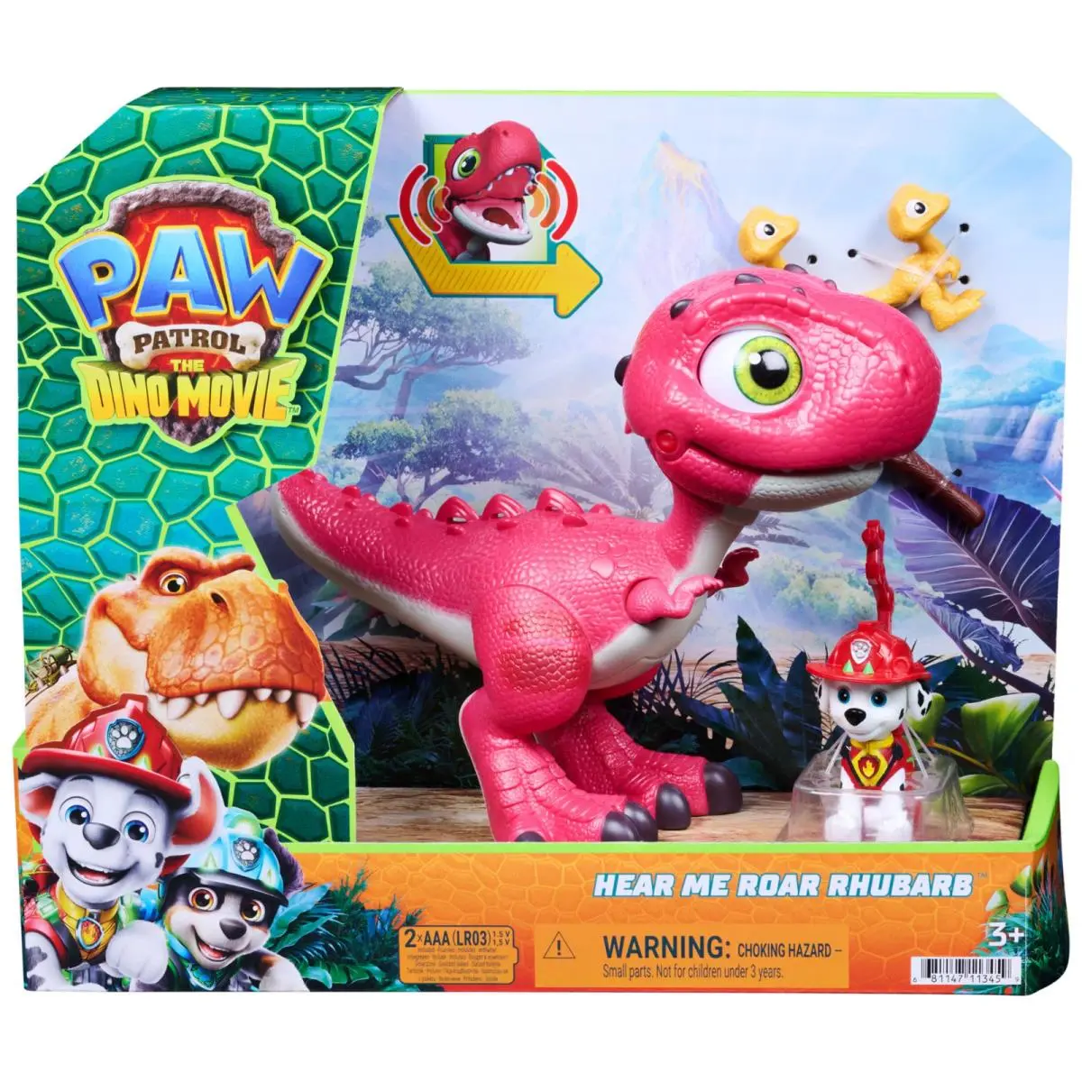 Paw Patrol The Dino Movie Hear Me Roar Rhubarb