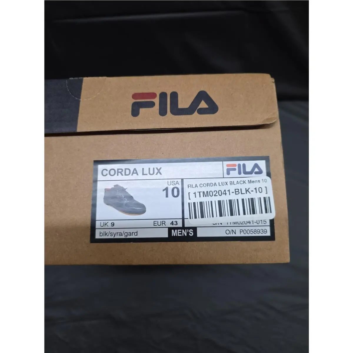 Fila shoes - Fila Corda Lux - Corda Lux - Black (UPC: 0196447676295) 7