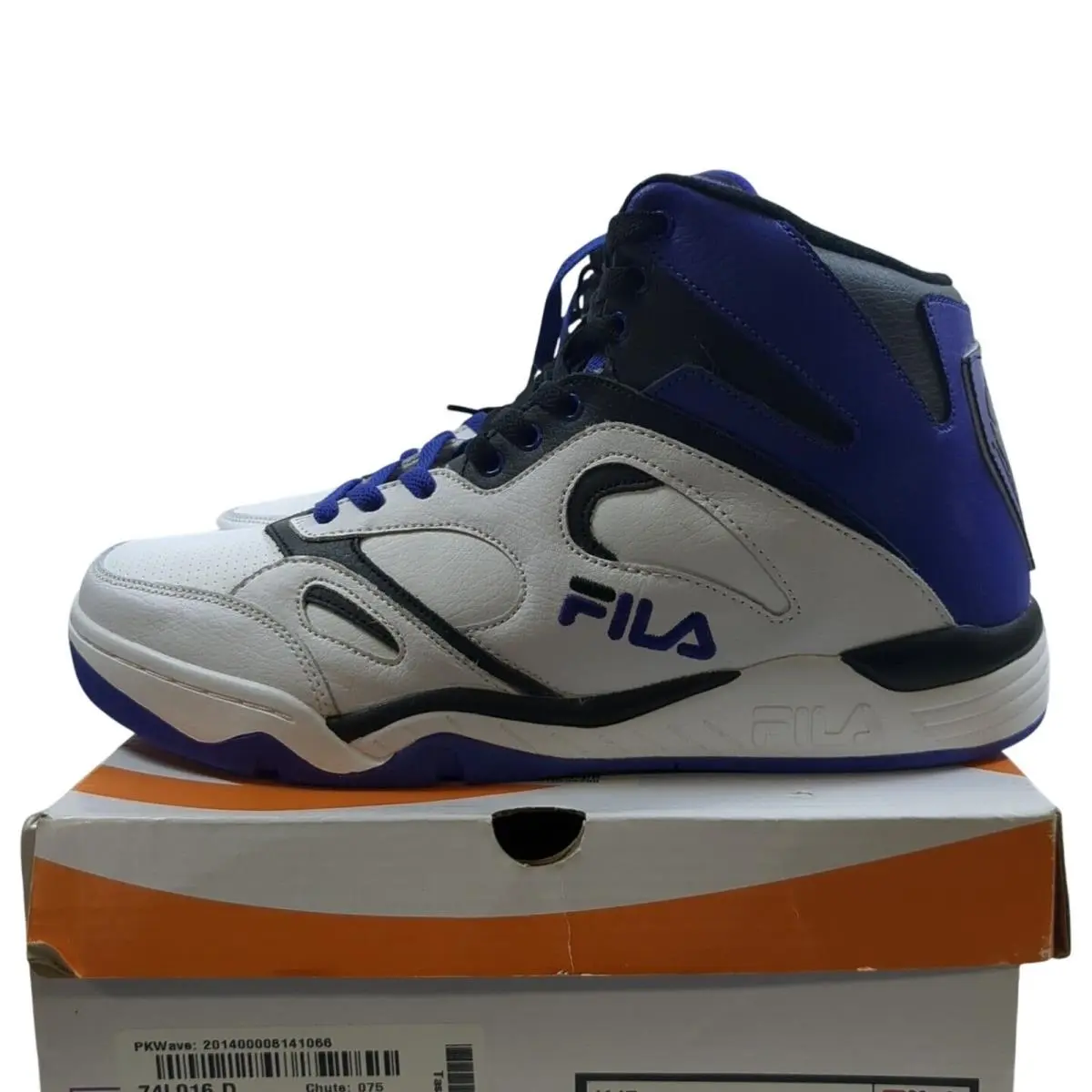 Fila shoes - FILA KJ7 - 1VB90079-184 - White, Royal Blue, Black 1