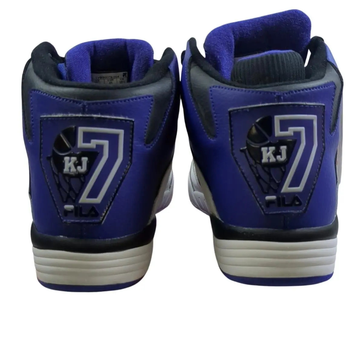 Fila shoes - FILA KJ7 - 1VB90079-184 - White, Royal Blue, Black 3