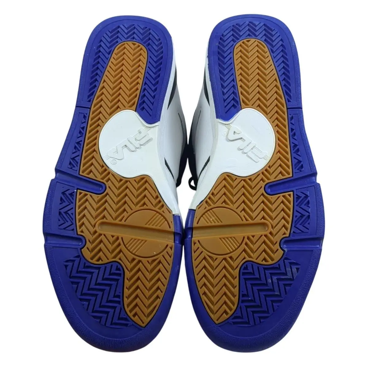 Fila shoes - FILA KJ7 - 1VB90079-184 - White, Royal Blue, Black 5
