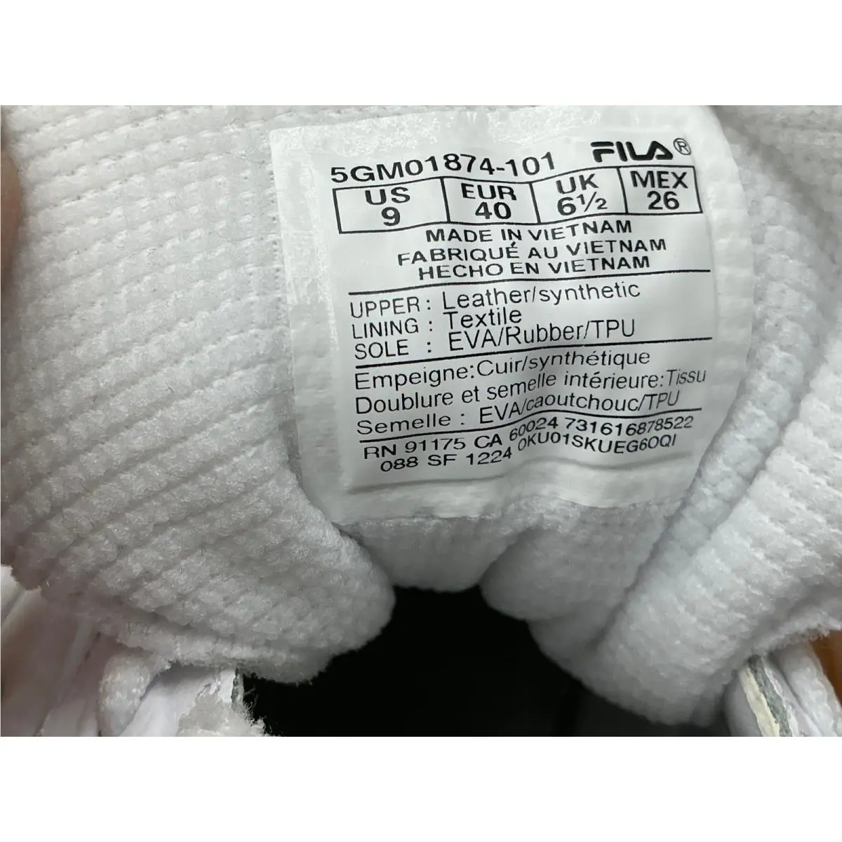 Fila shoes - Fila Memory Decimus - Memory Decimus - White 4