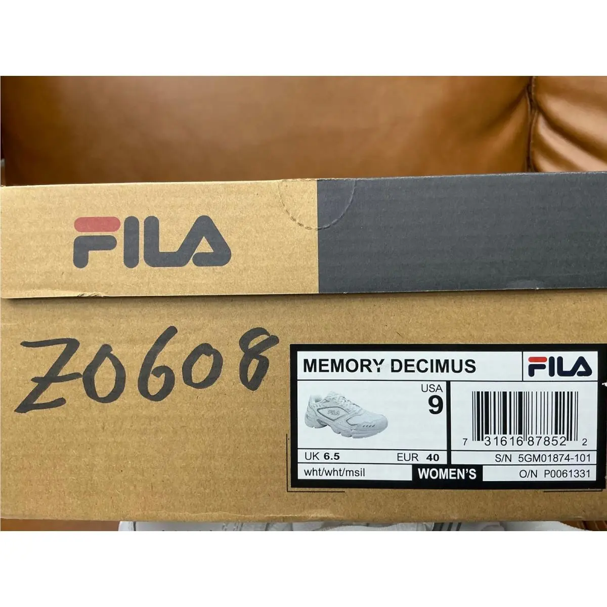 Fila shoes - Fila Memory Decimus - Memory Decimus - White 6