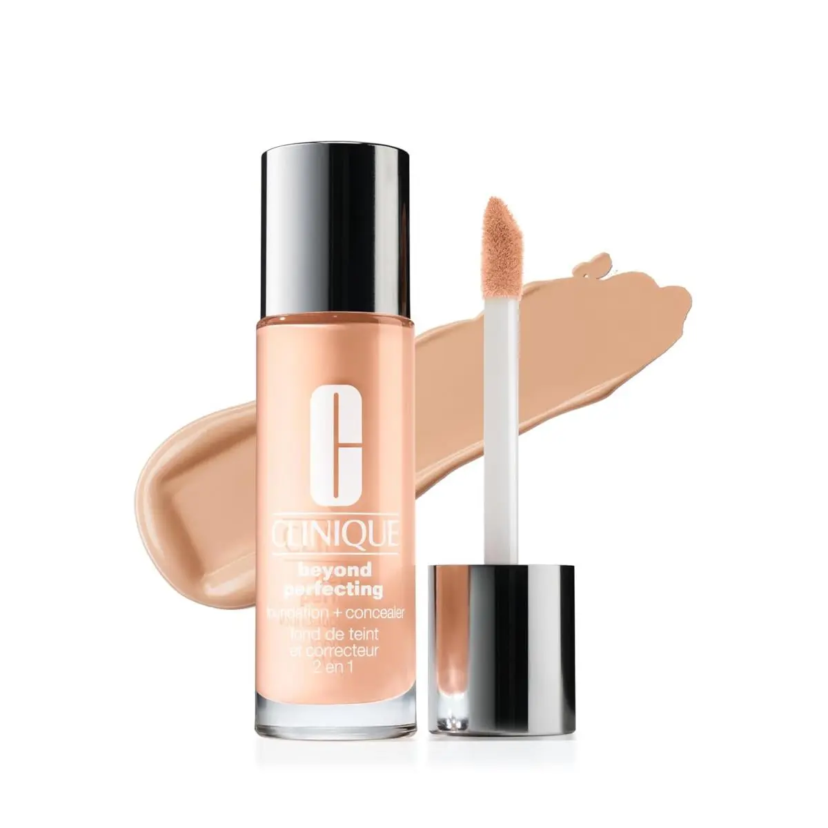 Clinique Beyond Perfecting Lightweight Liquid Foundation + Concealer For Dry Com