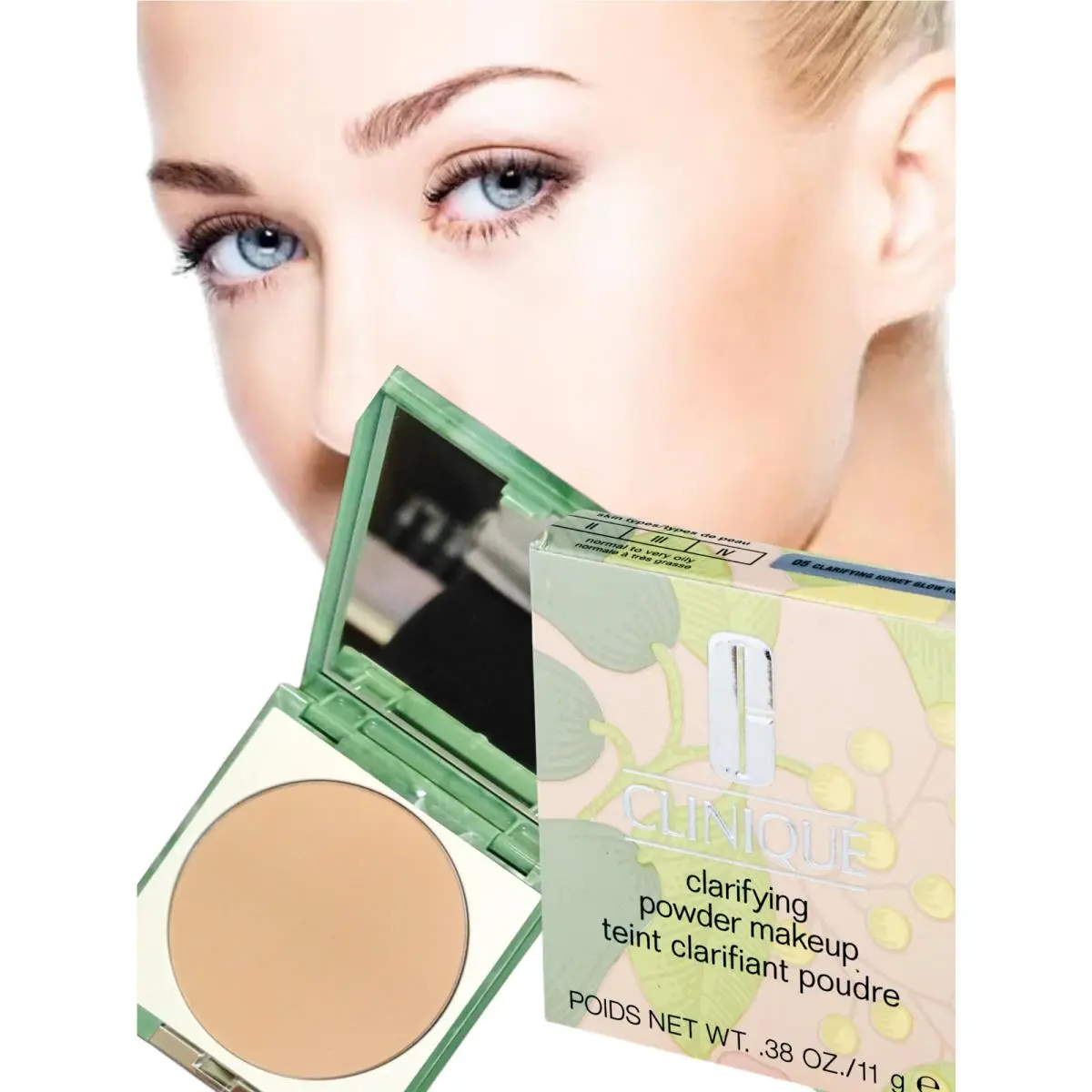 Clinique Clarifying Powder Makeup 0.38 oz 11 gr Choose Your Color