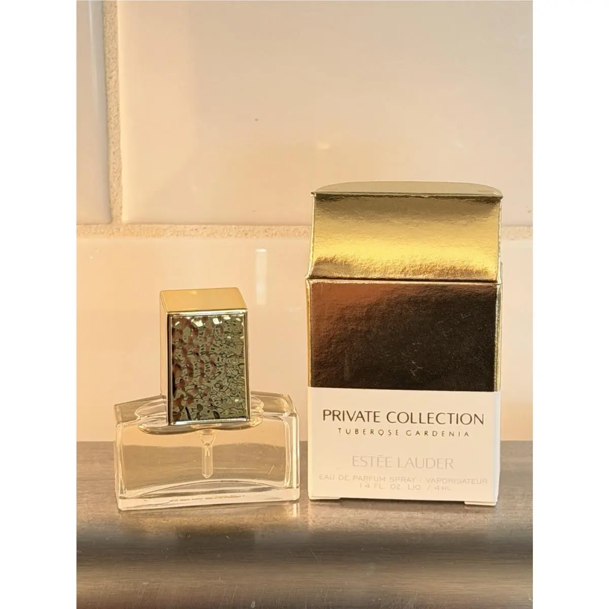 Estee Lauder Private Collection Perfume Tuberose Gardenia Spray 4mL