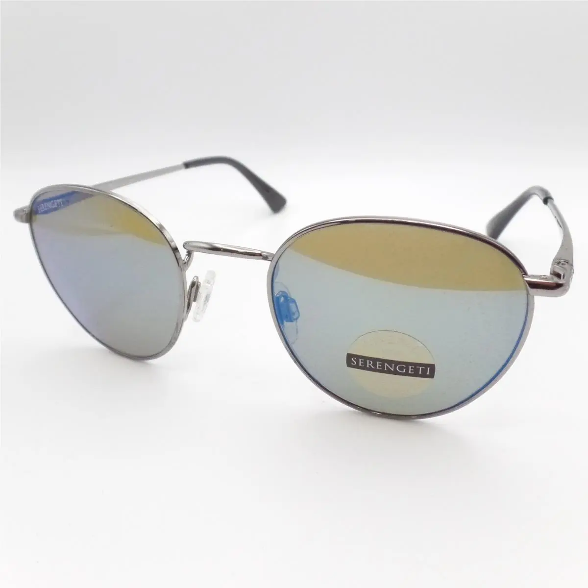Serengeti Hamel SS520004 Gunmetal Mineral Blue Lens 50m Sunglasses