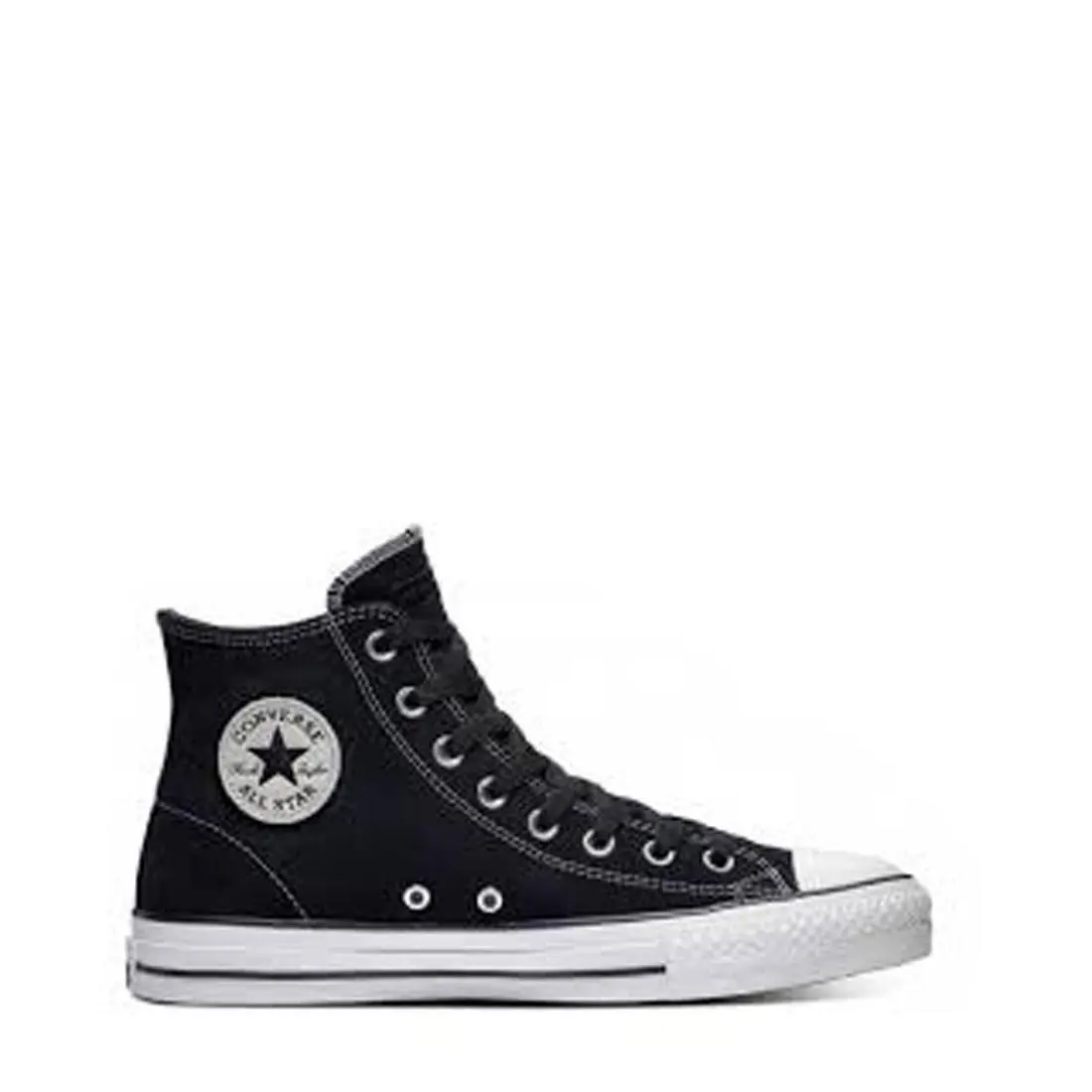 Converse Chuck Taylor All Star Pro Hi Black White Unisex Skate Sneakers 159573C