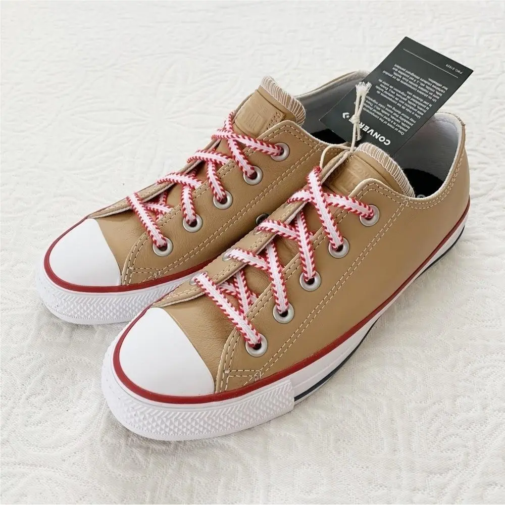 Converse Custom Chuck Taylor All Star Leather By You Low Top Sneakers W`s 6