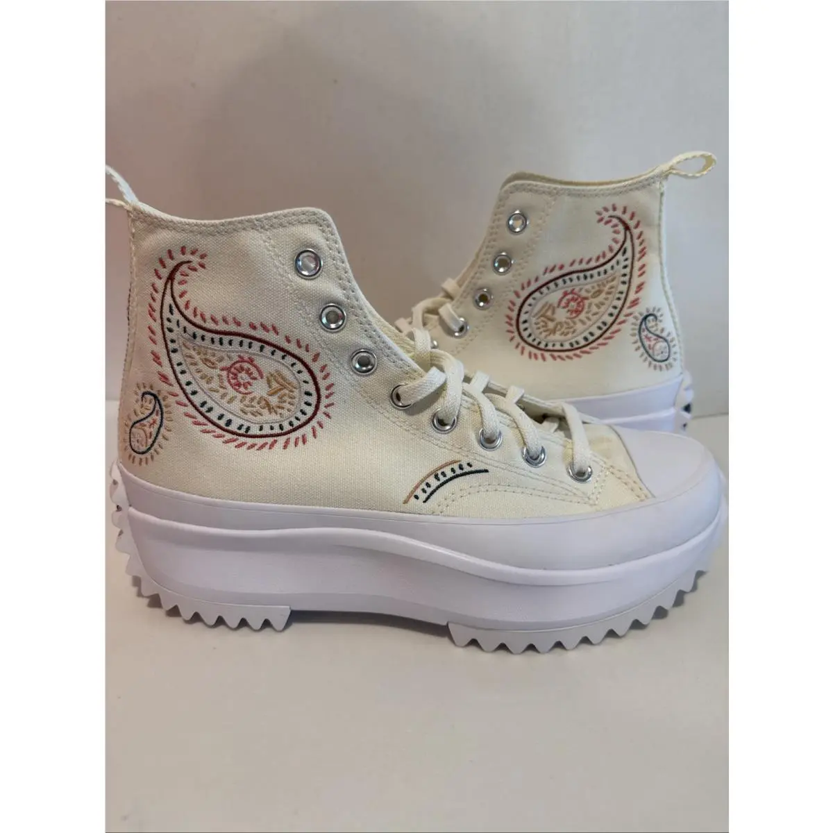 Converse Run Star Hike Hi Heart Canvas Egret Ritual Hike Hi A09223c 9.5 Women’s