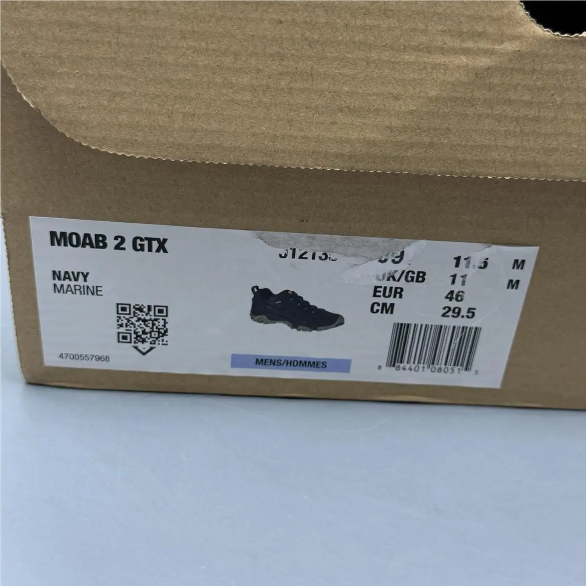 Merrell shoes - J12135 - J12135 - Navy (UPC: 0884401080515) 12