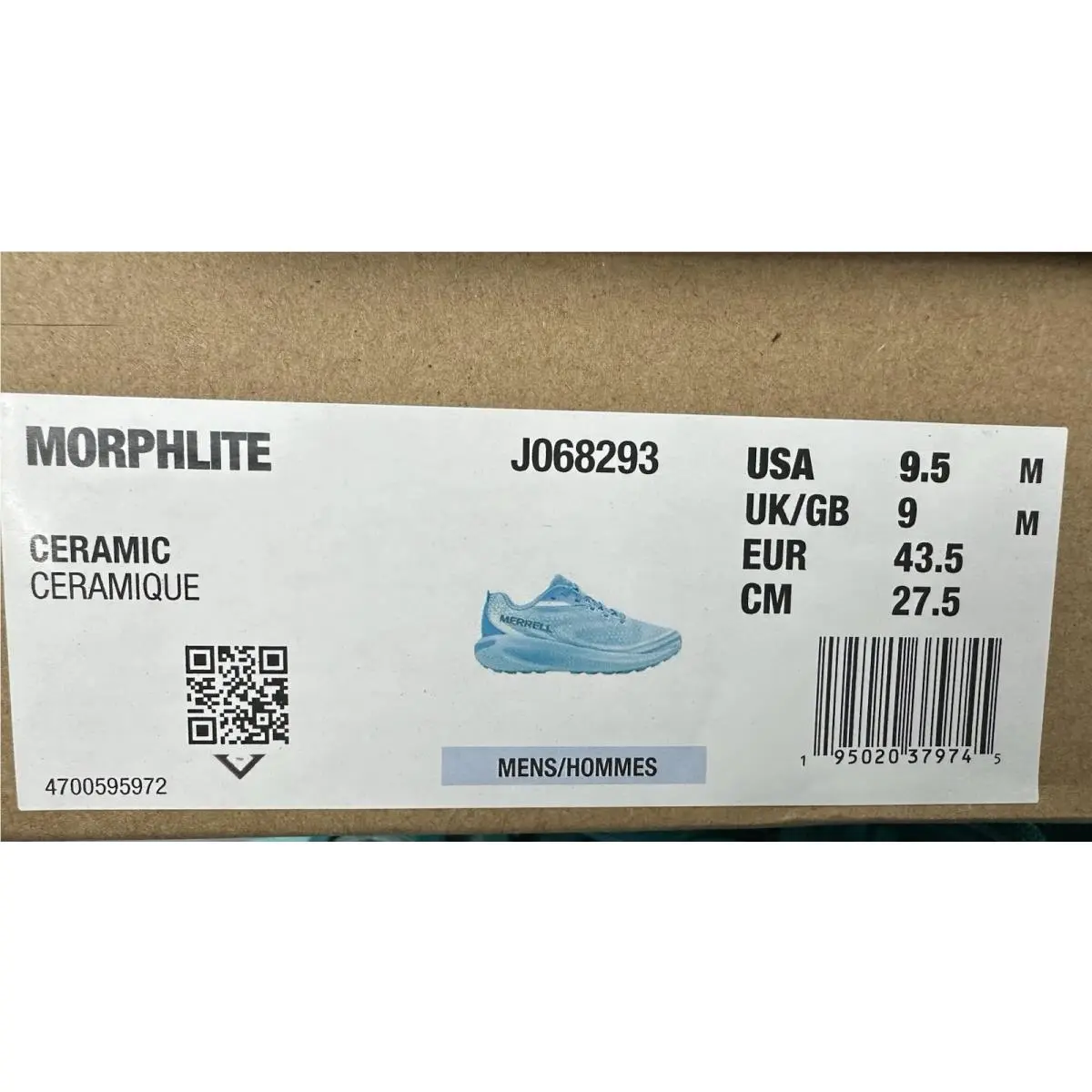 Merrell shoes - Merrell Ceramic Morphlite - Ceramic Morphlite - J068293 - Ceramic/green (UPC: 0195020379745) 14