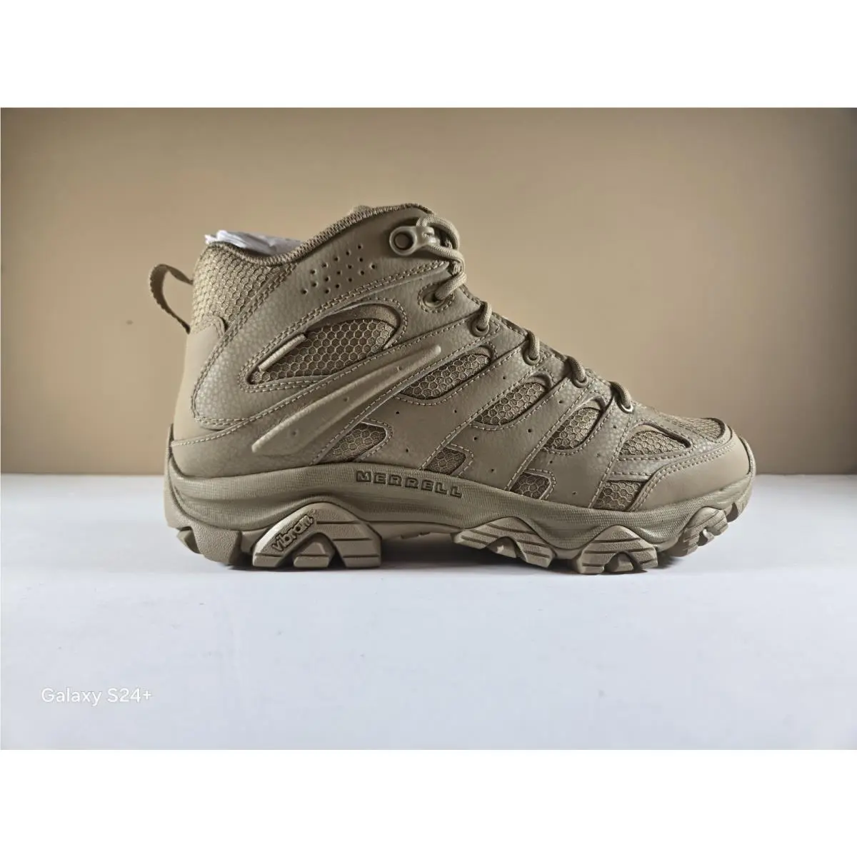 Merrell Mens Shoes Moab 3 Mid Tactical Color Beige Size 14 Style J004111