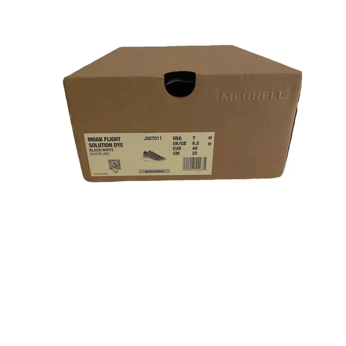 Merrell shoes - Moab Flight Solution Dye - Moab Flight Solution Dye - J067011 - Black 6