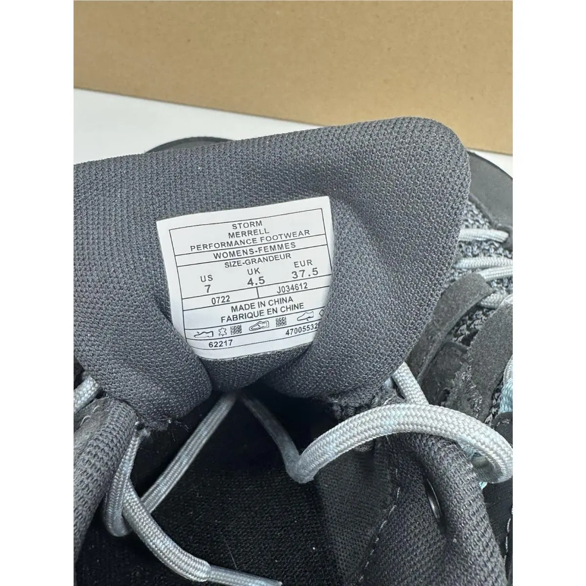 Merrell shoes - Alverstone - Alverstone - J034612 - Grey (UPC: 0194713173905) 6