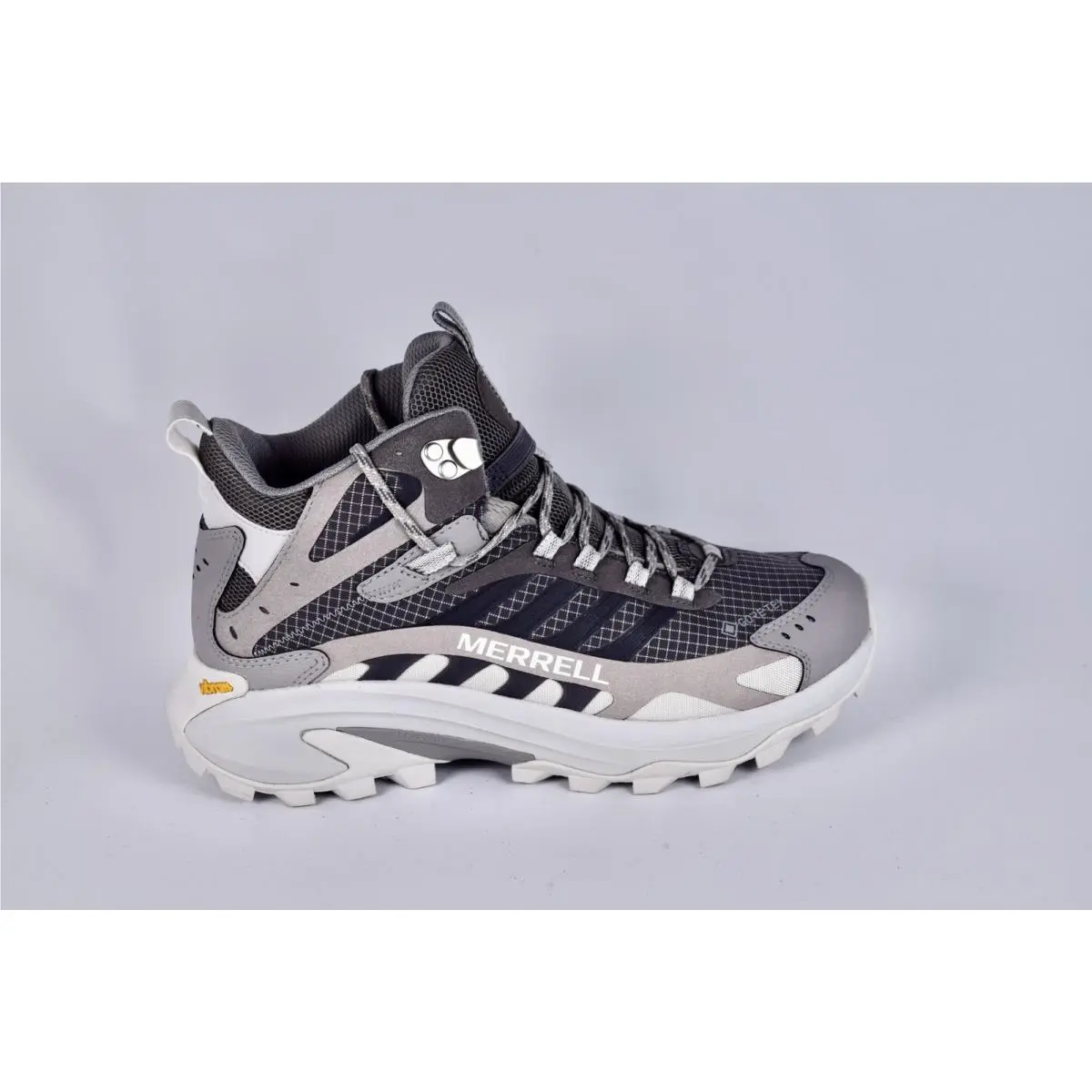 Merrell Women`s Moab Speed 2 Mid Gtx J037828WZ Gray Hiking Shoes Size 8.5 W