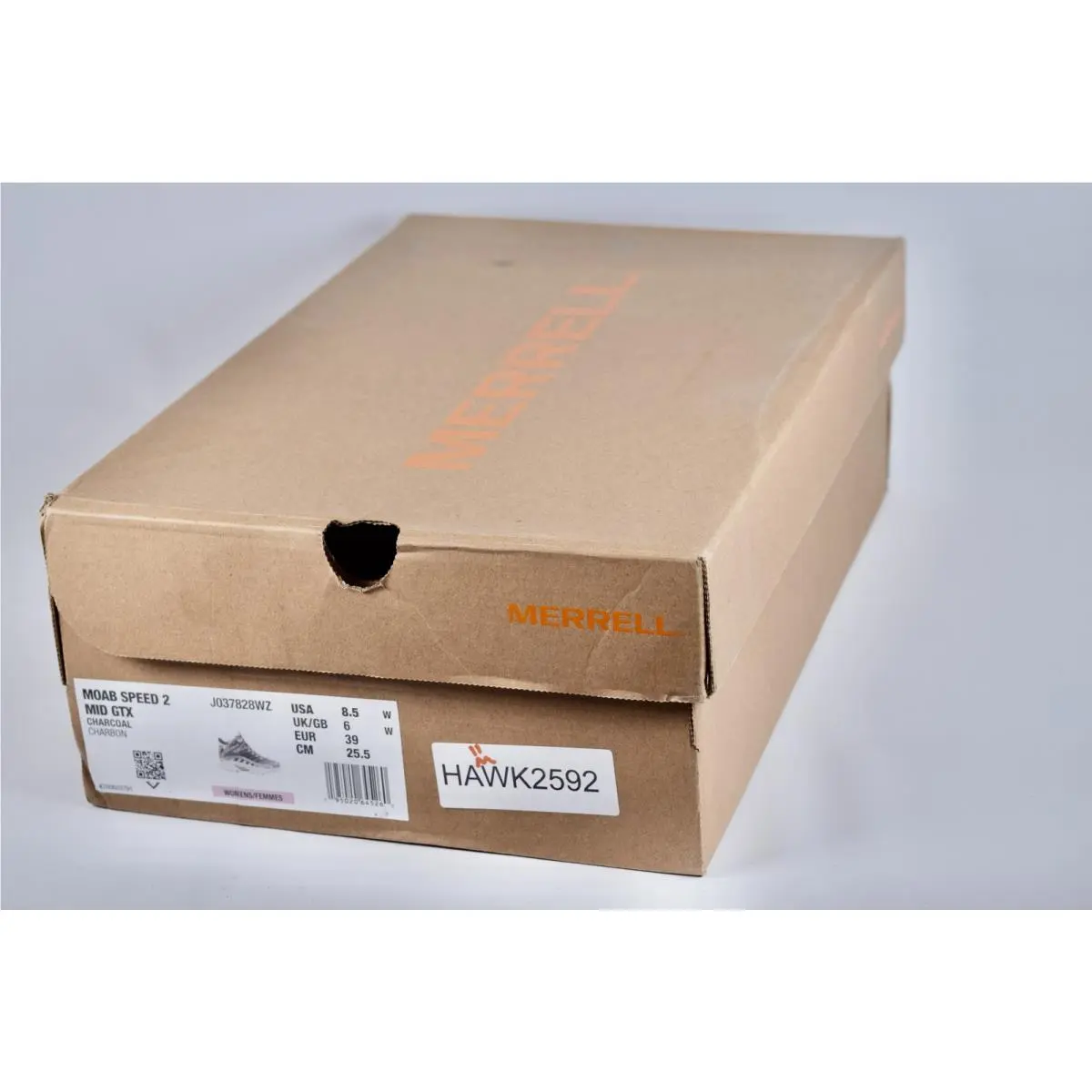 Merrell shoes - Merrell Moab Speed 2 Mid GTX - J037828WZ - Gray 0