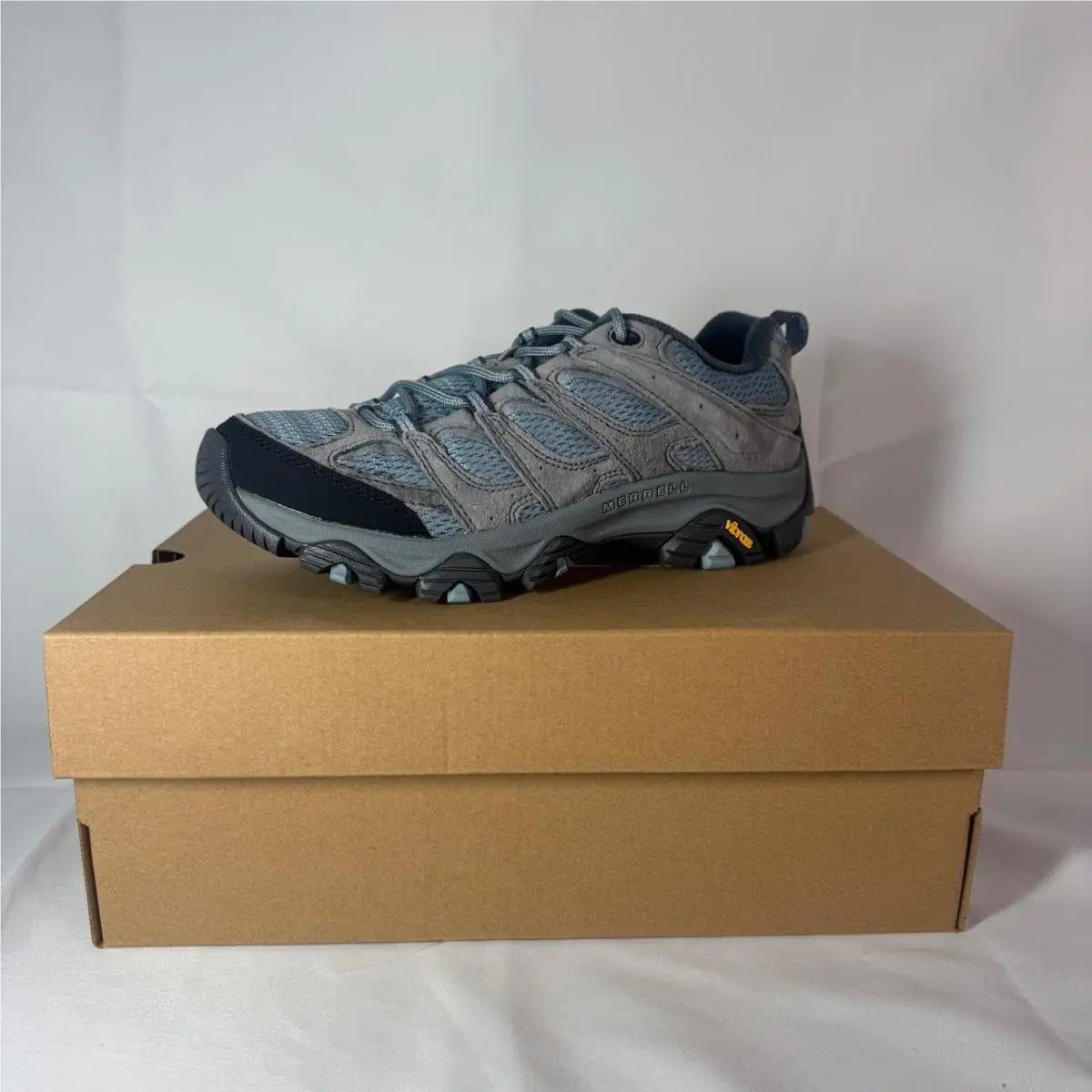 Merrell Women`s Moab 3 Hiking Shoes Waterproof- Sz 8/Blue RP
