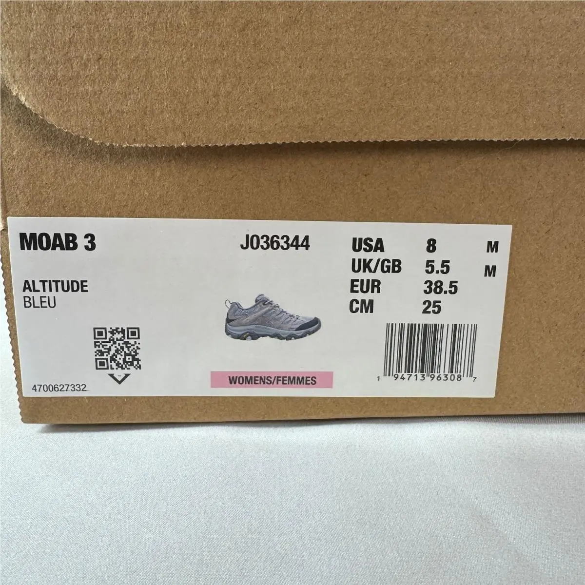Merrell shoes - Merrell Moab 3 - Moab - Blue 4