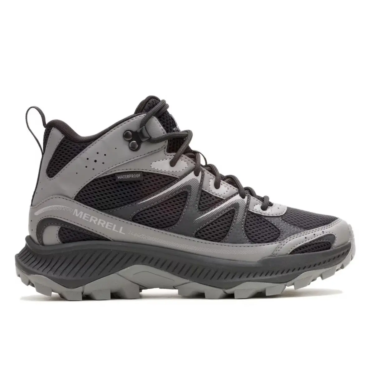 Merrell Men Tempo Exp Mid Waterproof Black/charcoal 7 M Shoes