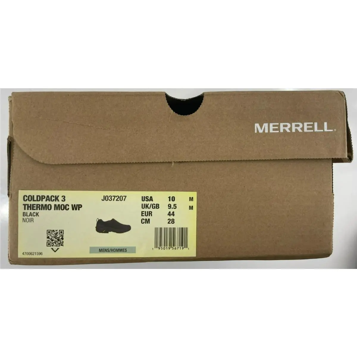 Merrell shoes - Coldpack 3 Thermo Moc WP - Black 7