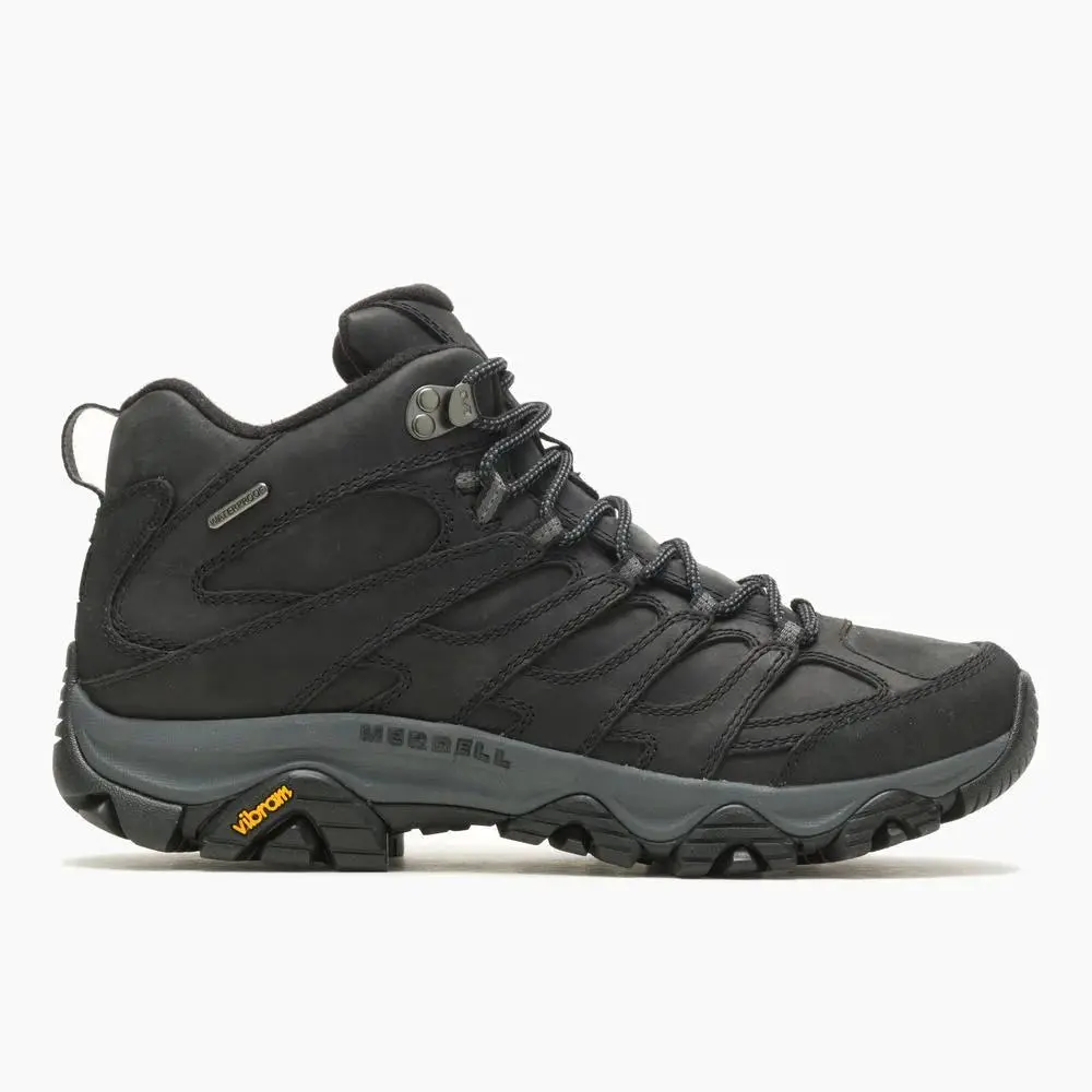 Merrell Men`s Moab 3 Prime Mid Waterproof Hiking Shoes Size 8 Wide
