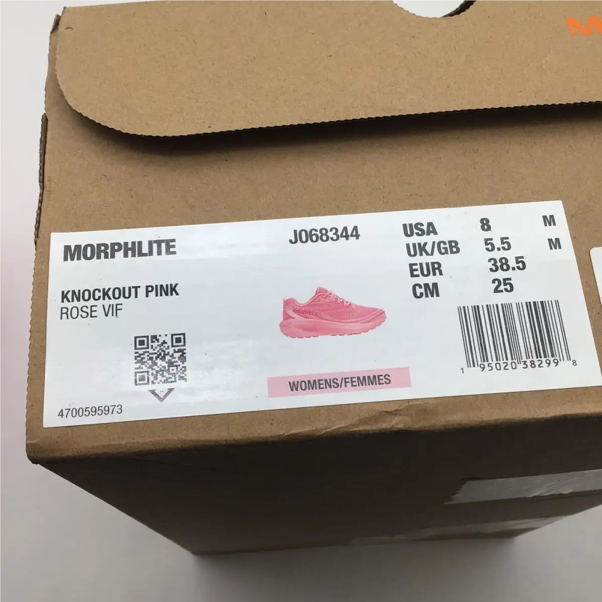 Merrell shoes - Merrell Morphlite - Morphlite - Pink 5