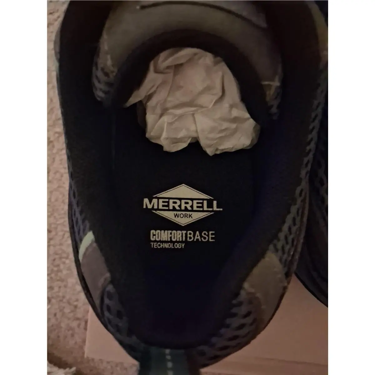 Merrell shoes - MERRELL Moab Vertex - Moab Vertex - Pewter colorway (grey, black, greyish olive green & teal colors) (UPC: 884506581115) 5