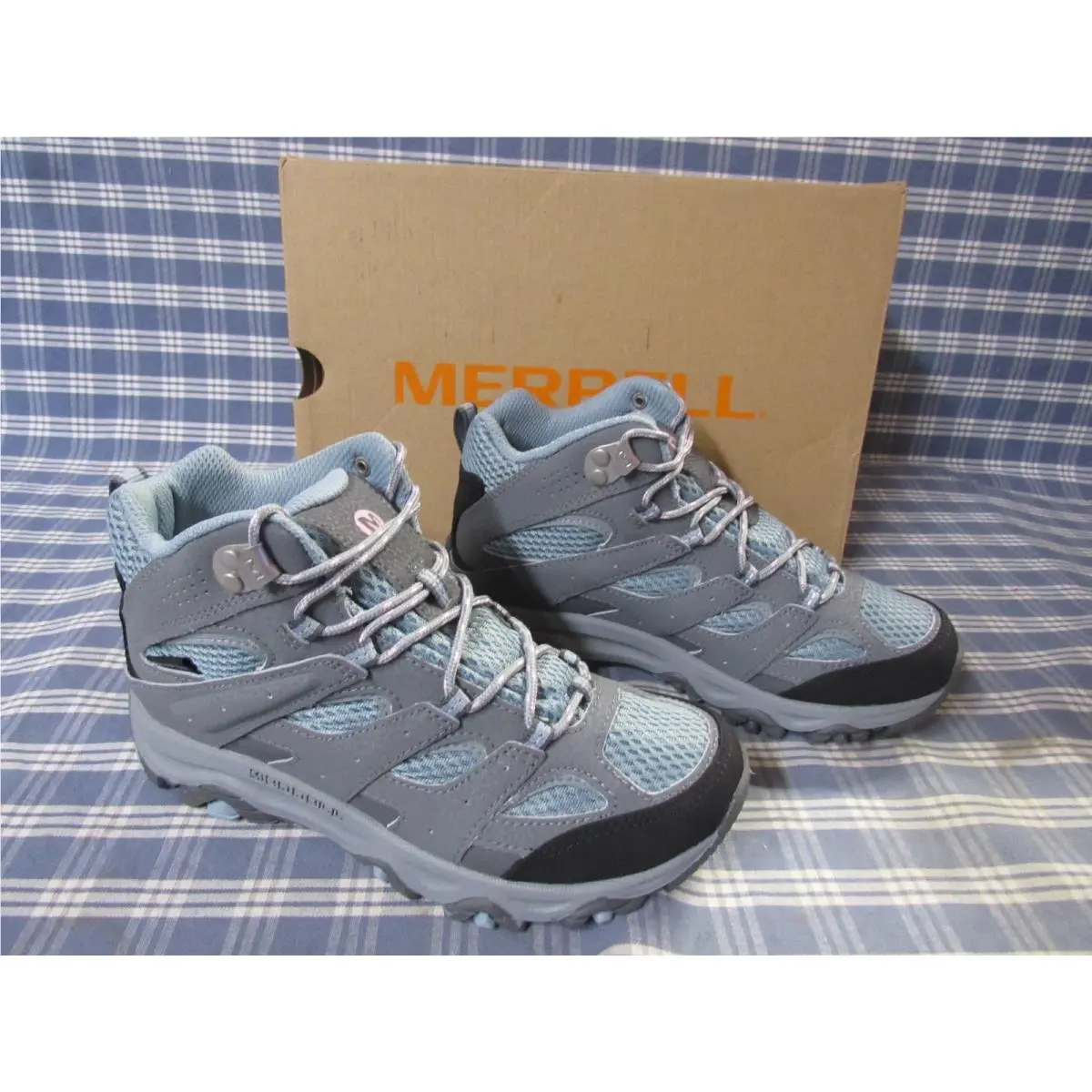 Merrell Moab 3 Mid Waterproof Hiking Shoe Kids Girls Sz. 3.5