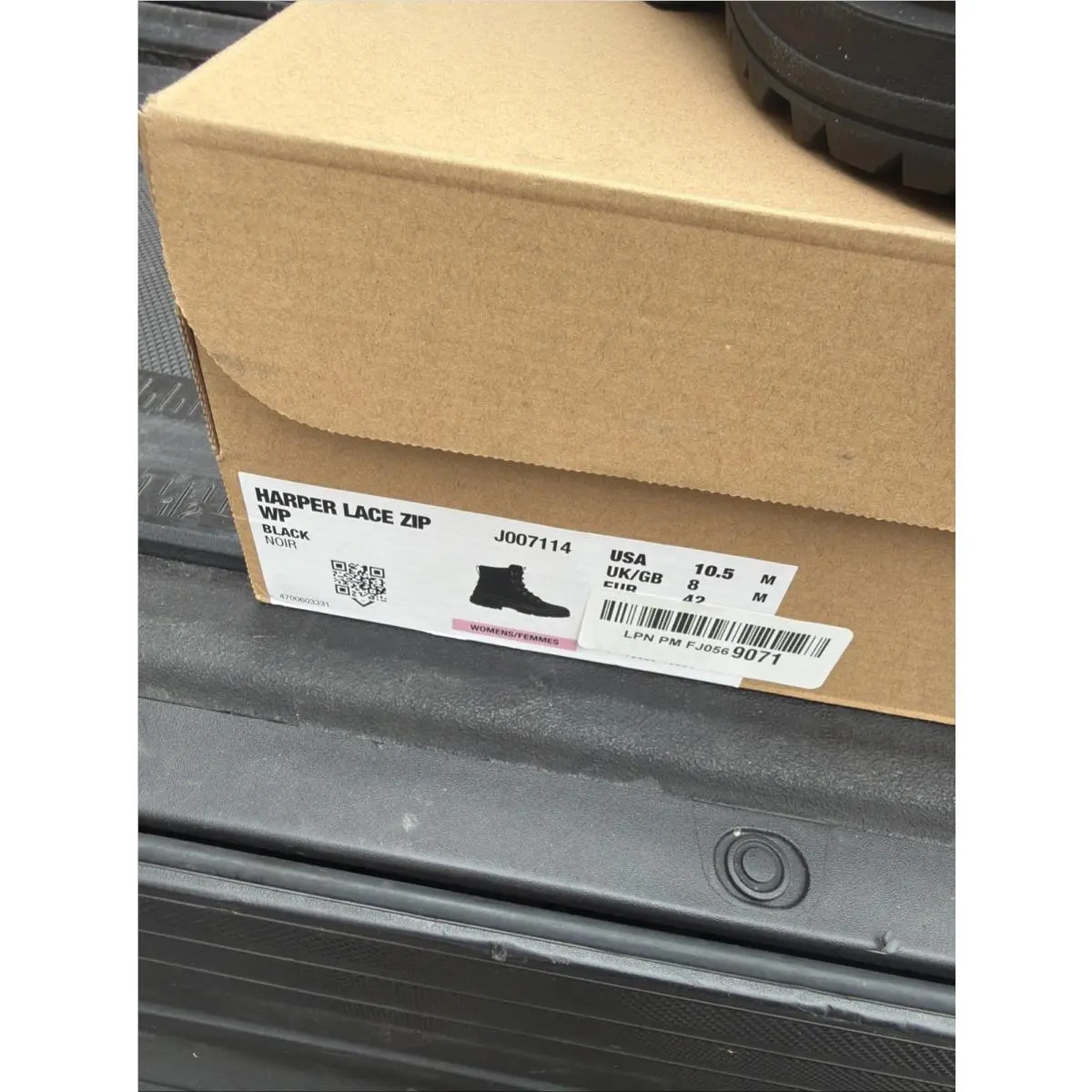 Merrell shoes - MERRELL HARPER - HARPER - J007114 - Black 5