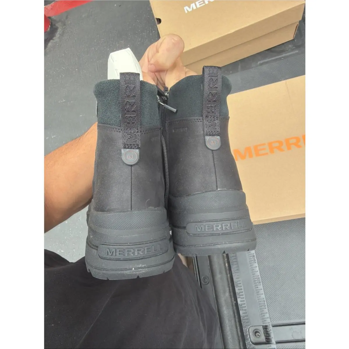 Merrell shoes - MERRELL HARPER - HARPER - J007114 - Black 4