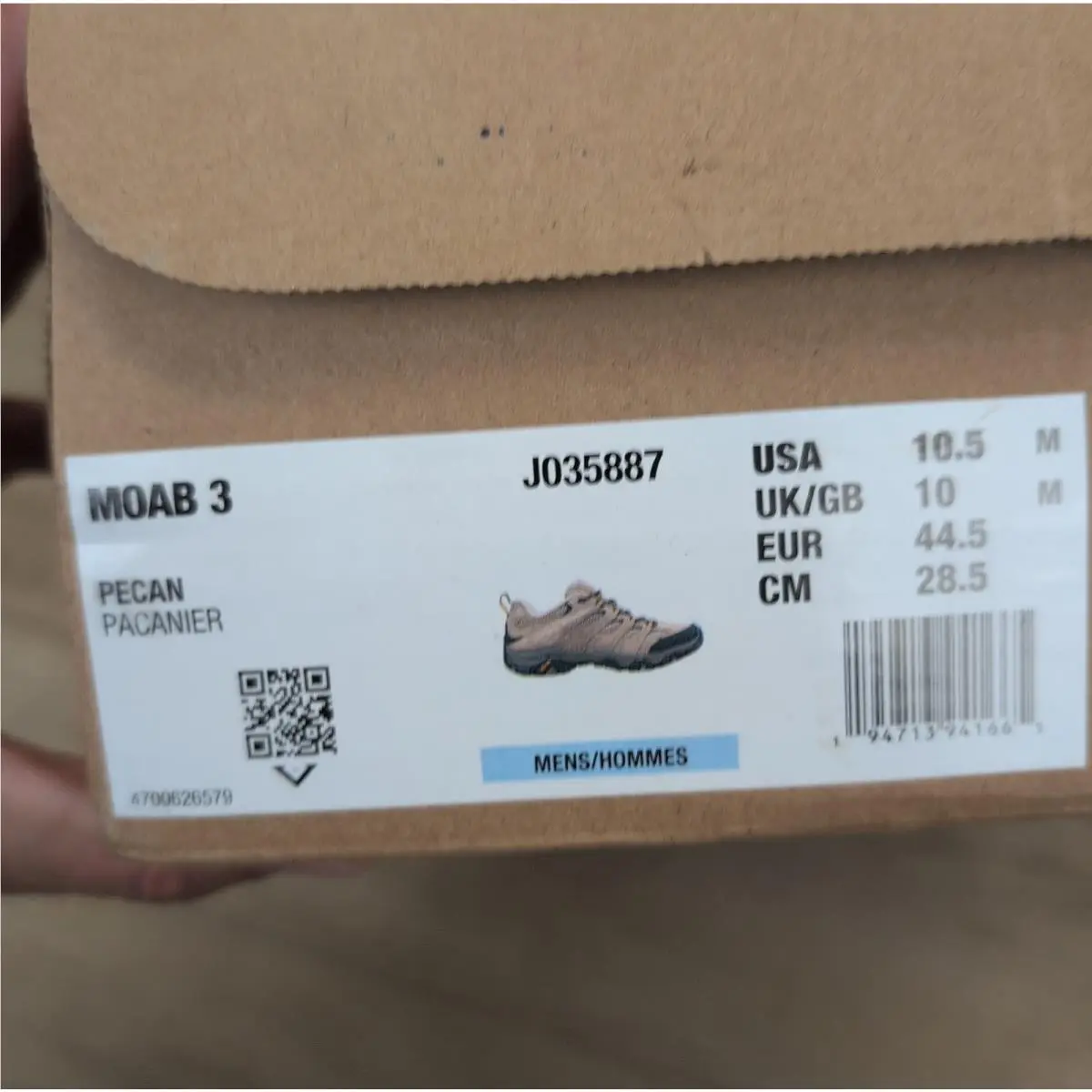 Merrell shoes - Men`s Moab 3 Shoes - Moab Shoes - Brown 0