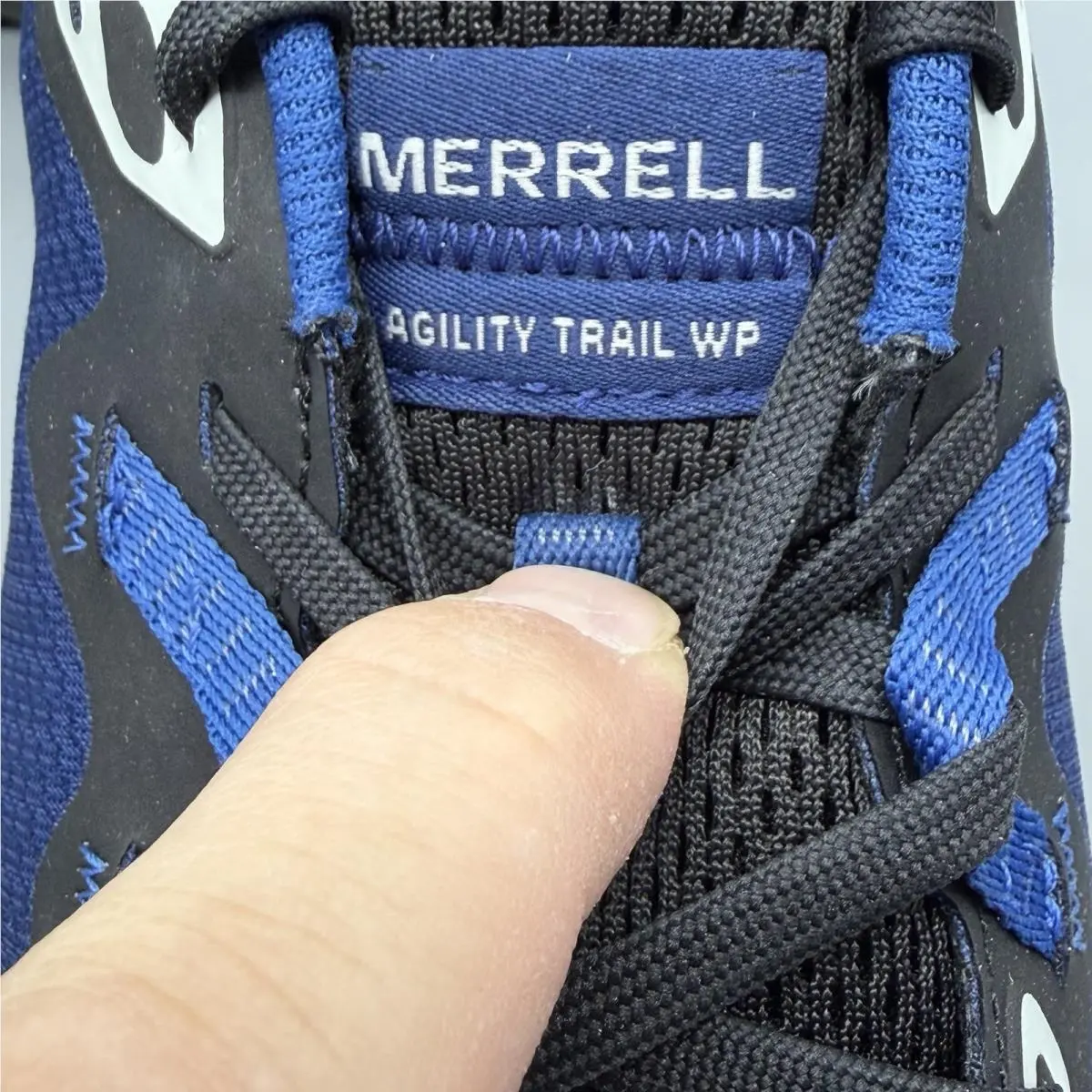 Merrell shoes - Merrell Agility Trail Waterproof - Agility Trail Waterproof - J00004991 - Blue (UPC: 0195021600213) 10