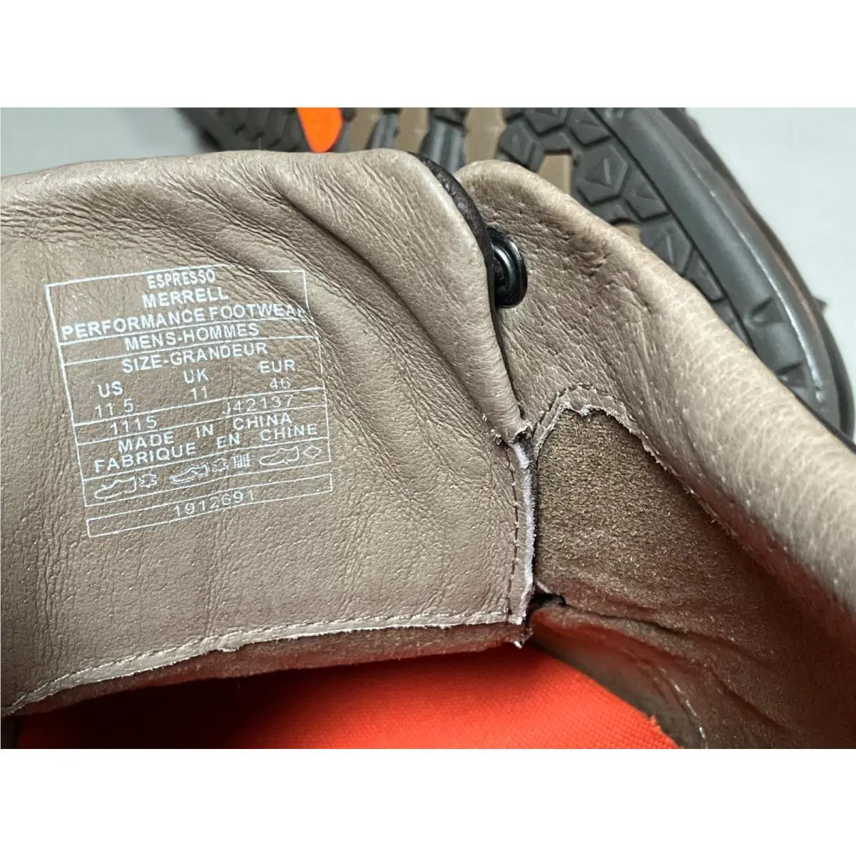 Merrell shoes - J42137 - J42137 - Brown 10