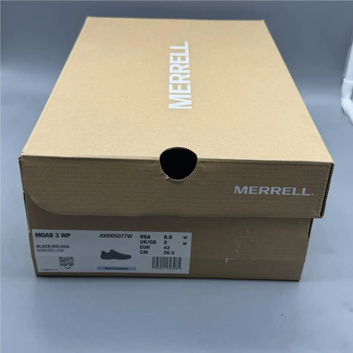 Merrell shoes - J00005077W - J00005077W - Black/Beluga (UPC: 0195021603085) 12