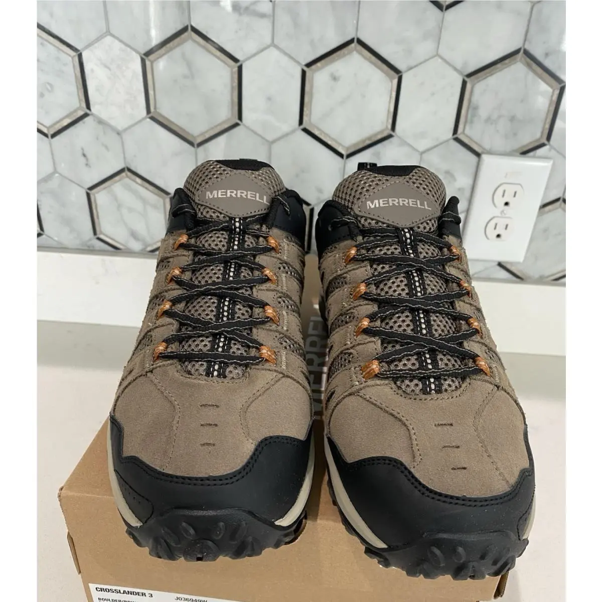 Merrell shoes - Merrell Crosslander 3 - Crosslander - Boulder/Brindle 0