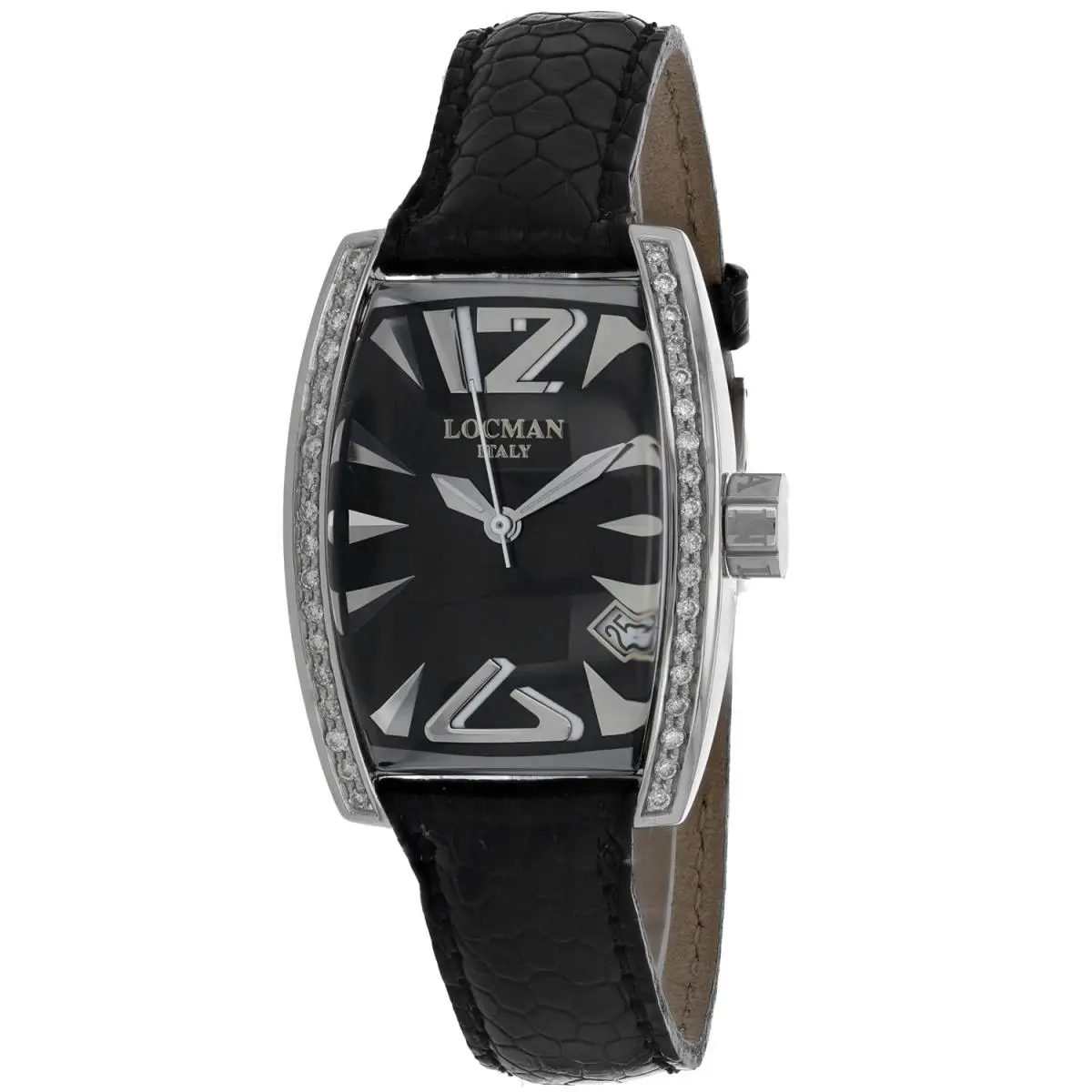 Locman Women`s Panorama Black Dial Watch - 151BKD