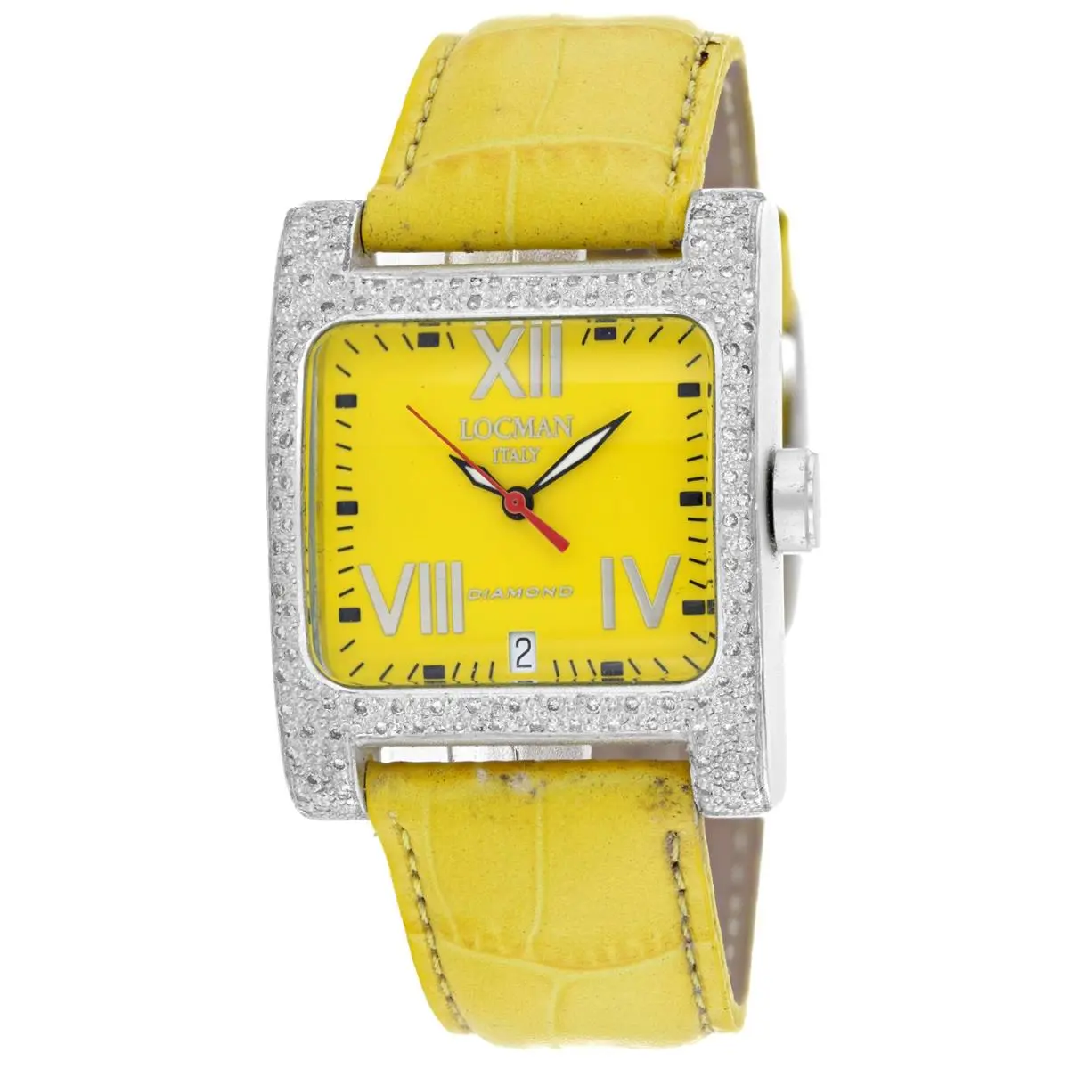 Locman Women`s Classic Yellow Dial Watch - 431YLD/YL