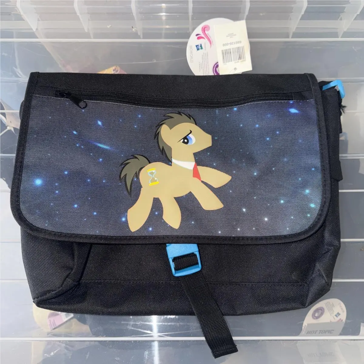 My Little Pony Dr. Whooves Messenger Bag Hot Topic Exclusive Rare