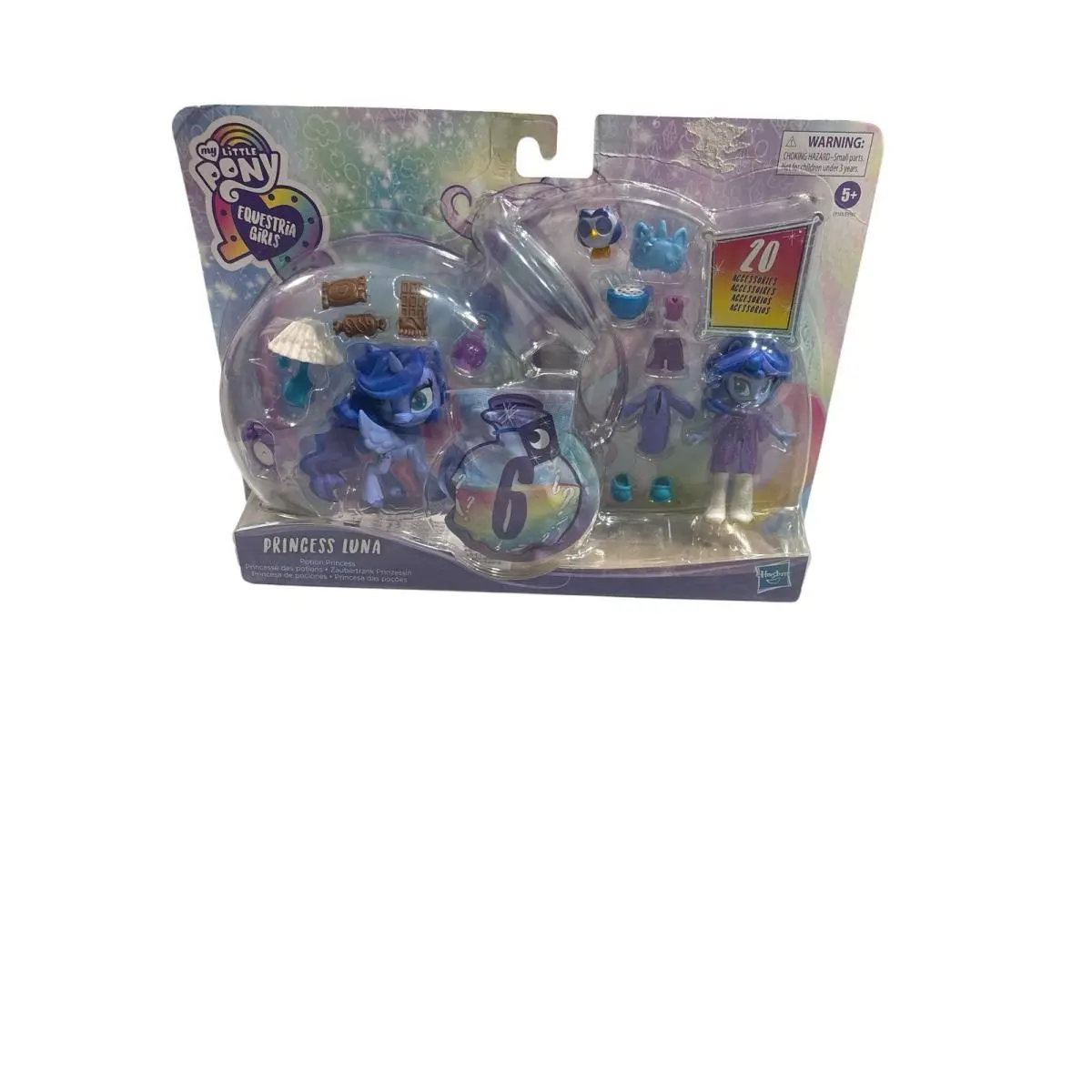 2020 My Little Pony Equestria Girls Princess Luna Potion Princess in Package